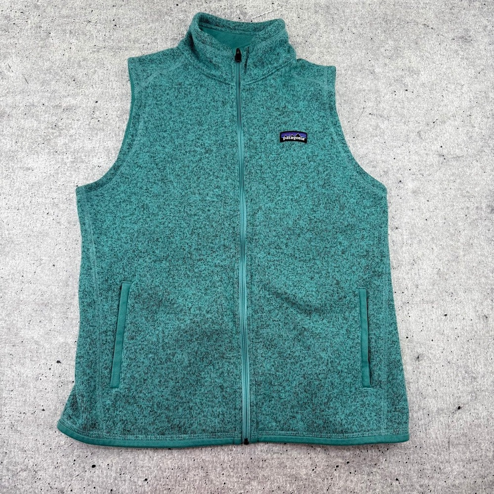 Patagonia Better Sweater Vest Womens Large Lite Distilled Green 25886fa15